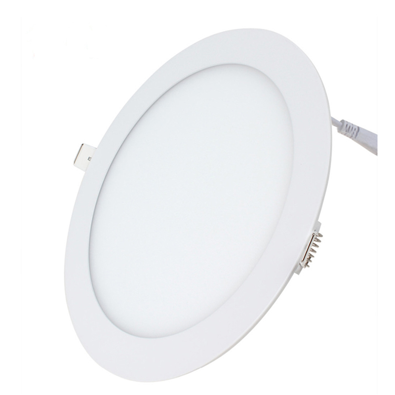 LED RECESSED MOUNT ROUND PANEL LIGHT 3W 6W 9W 12W 15W 18W 24W